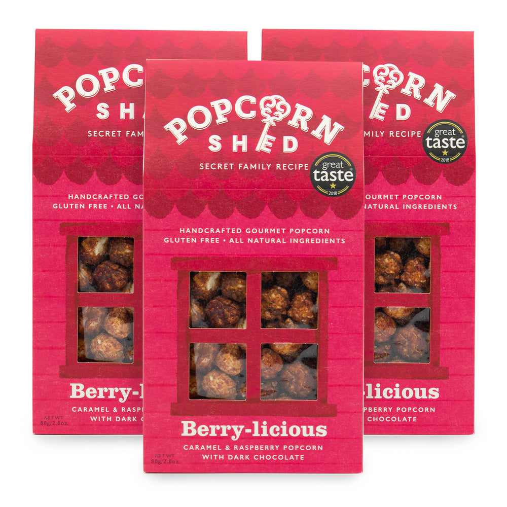 Berry-licious Popcorn Shed
