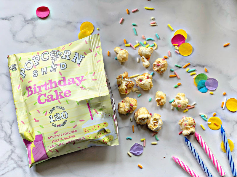 Birthday Cake Popcorn Snack Pack