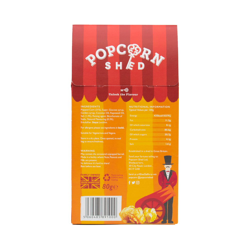 Butterscotch Popcorn Shed