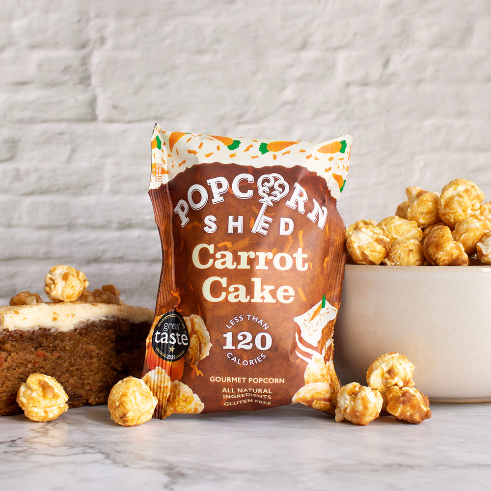 Carrot Cake Popcorn Snack Packs | 16 Pack