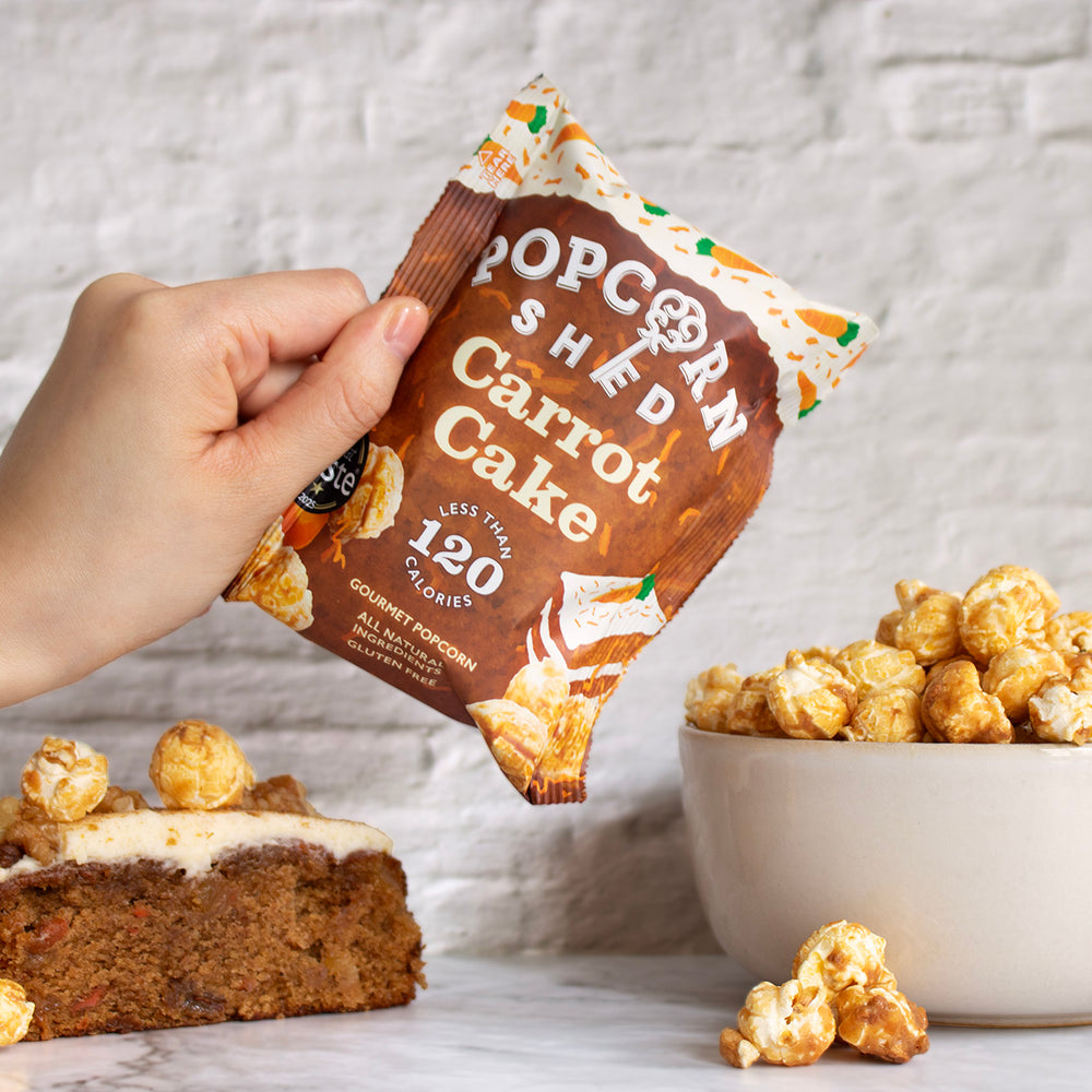 Carrot Cake Popcorn Snack Packs | 16 Pack