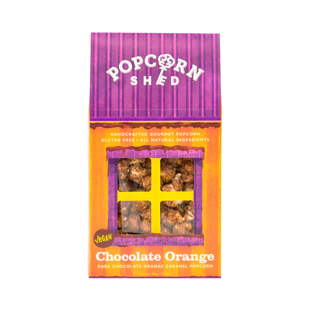 Chocolate Orange Popcorn Shed