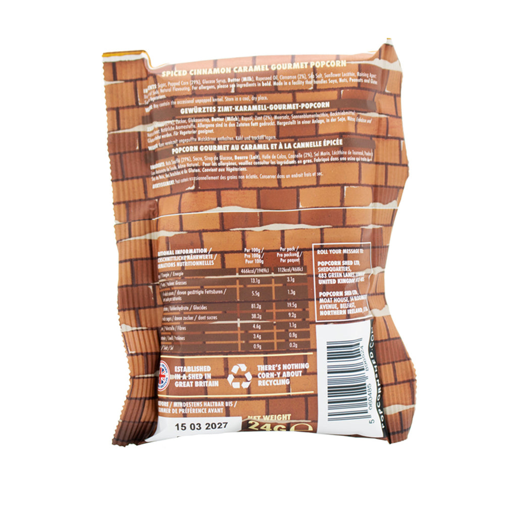 Cinnamon Roll Popcorn Snack Packs | 16 Pack