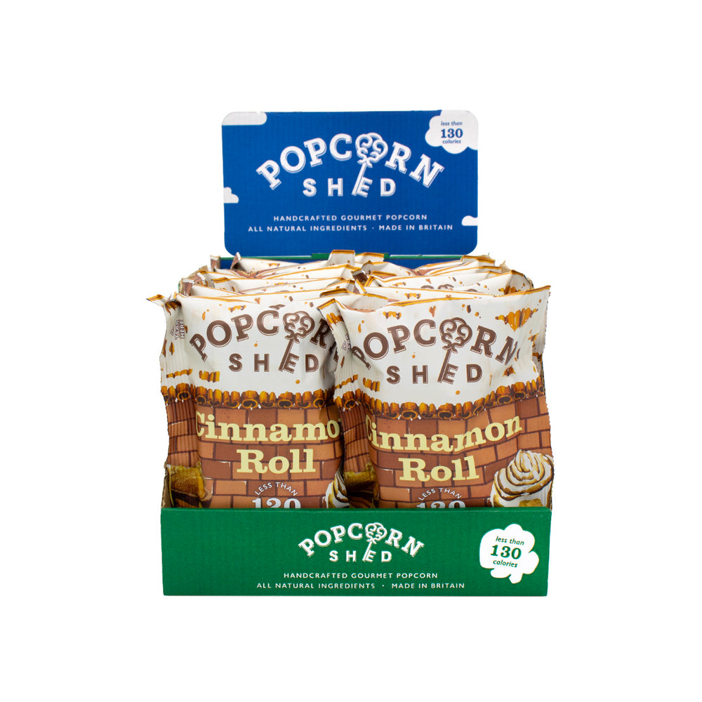 Cinnamon Roll Popcorn Snack Packs | 16 Pack