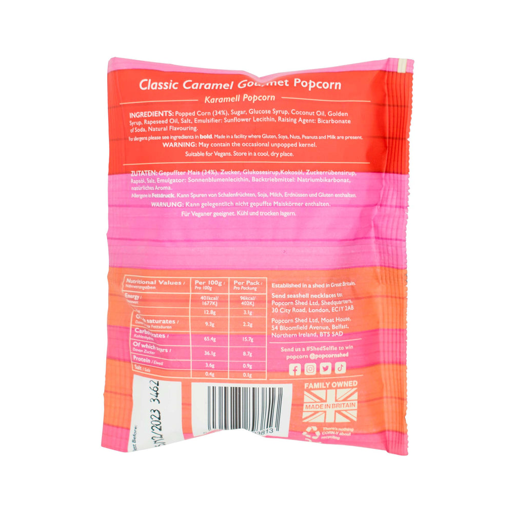 Classic Caramel Popcorn Snack Pack