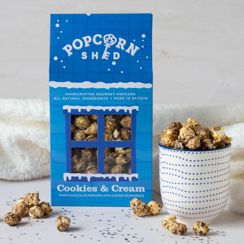 Cookies and Cream Popcorn Shed