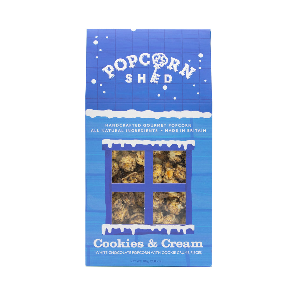 Cookies and Cream Popcorn Shed