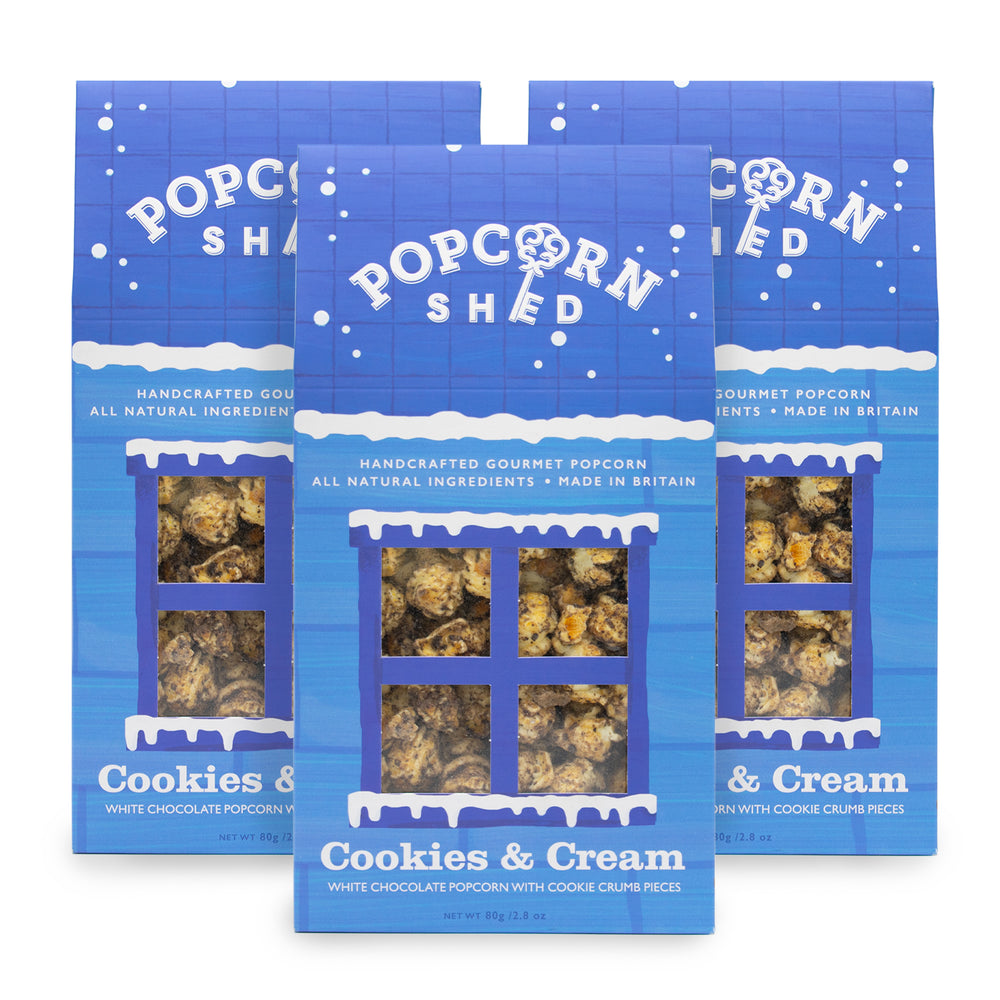 Cookies and Cream Popcorn Shed