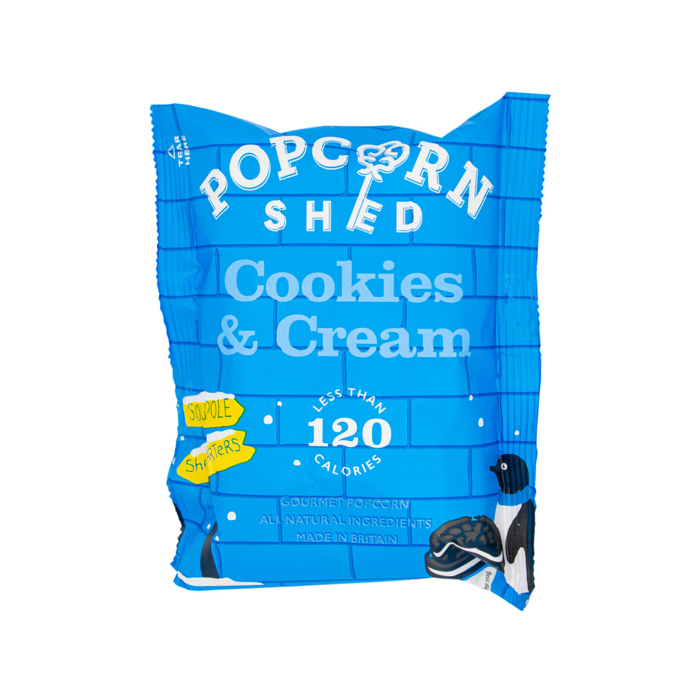 Cookies and Cream Popcorn Snack Packs | 16 Pack