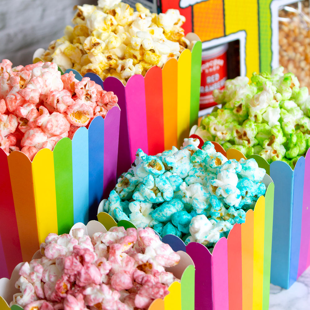 Rainbow DIY Rainbow Popcorn Colouring Kit