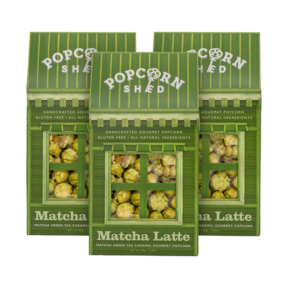 Matcha Latte Popcorn Shed
