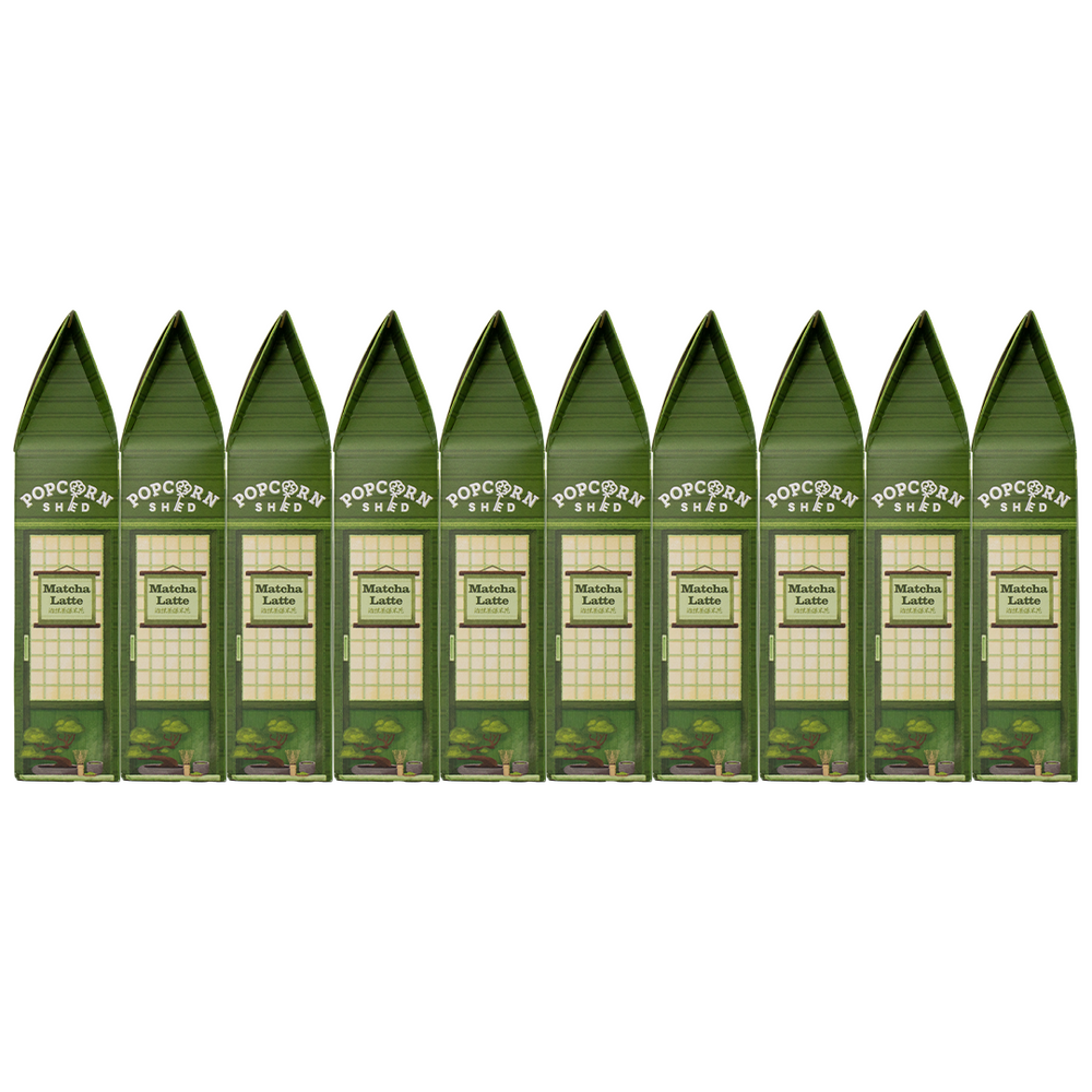 Matcha Latte Popcorn Shed