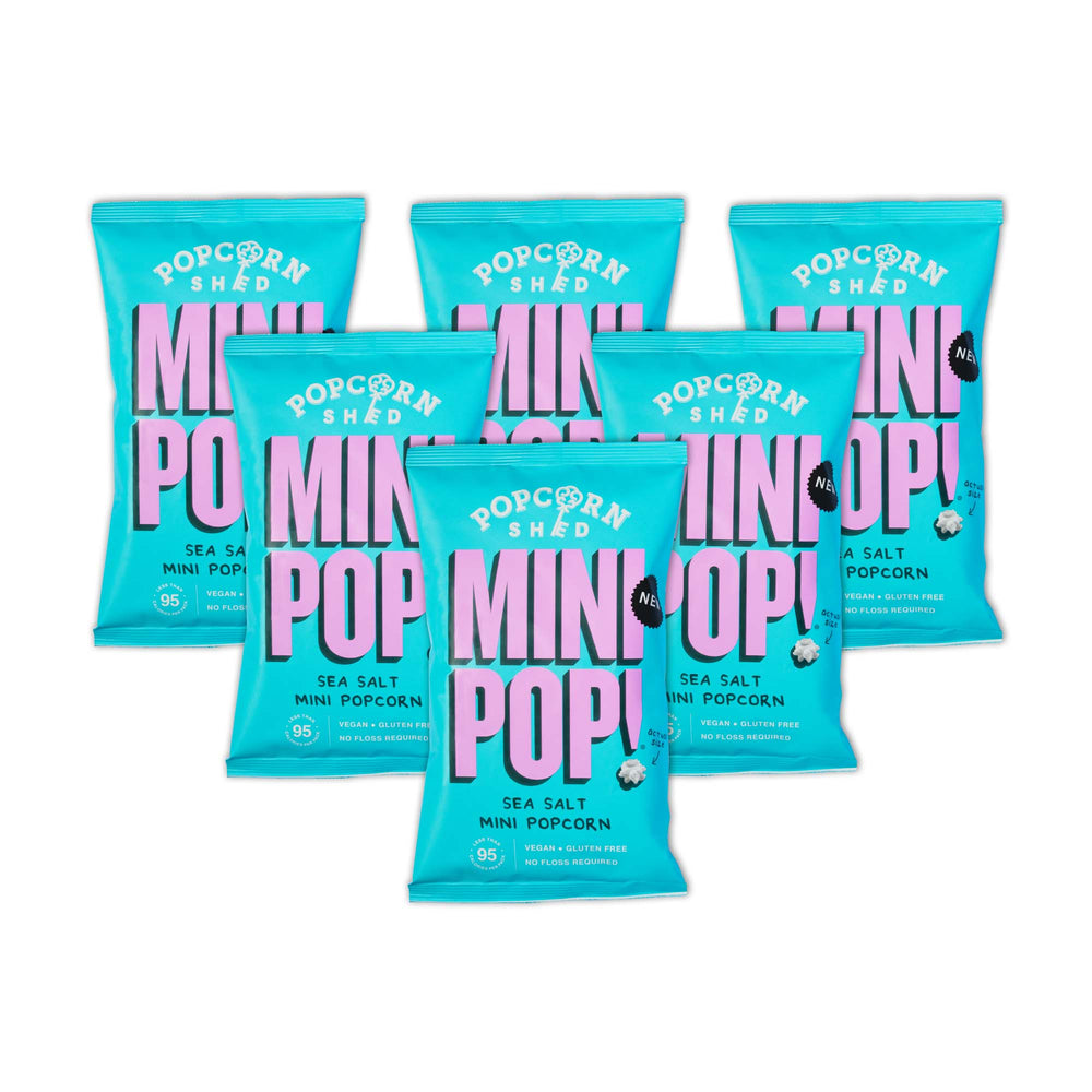 Mini Pop!® Vegan Sea Salted Popcorn Multipack