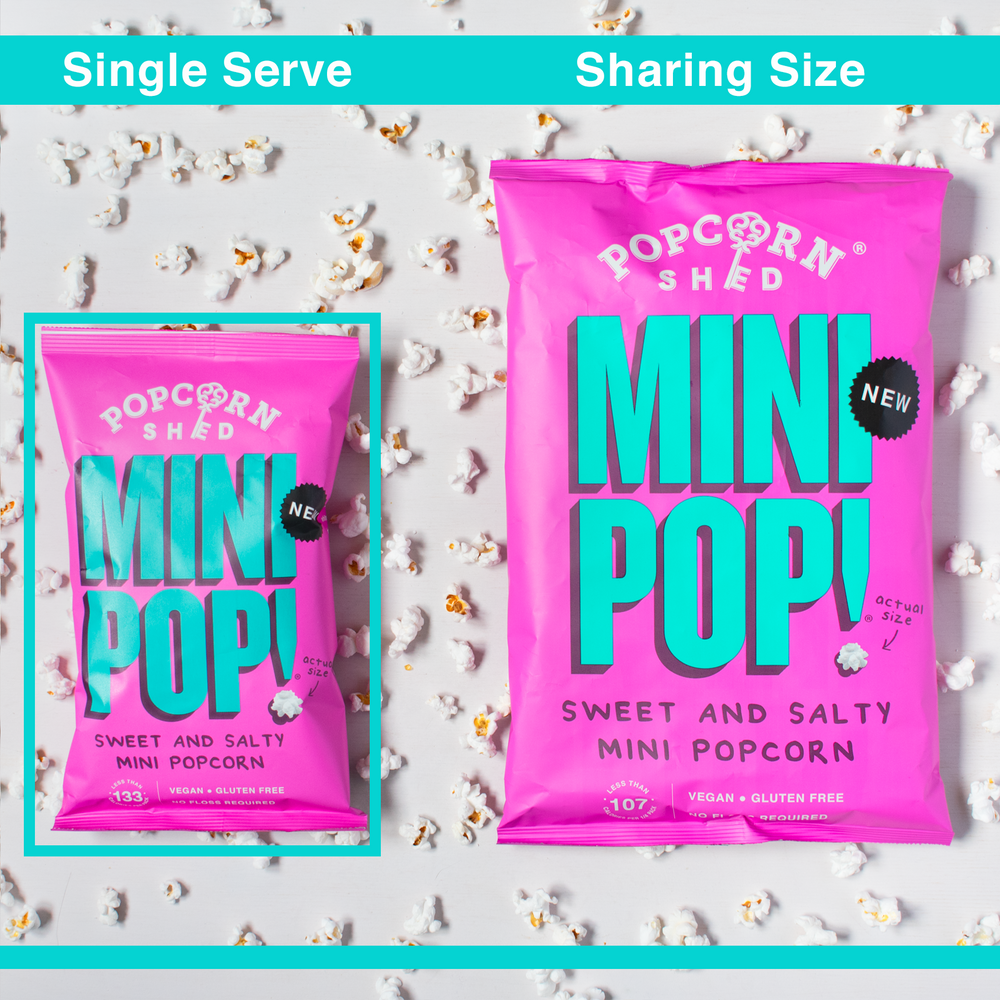 Mini Pop!® Vegan Sweet & Salty Popcorn Multipack