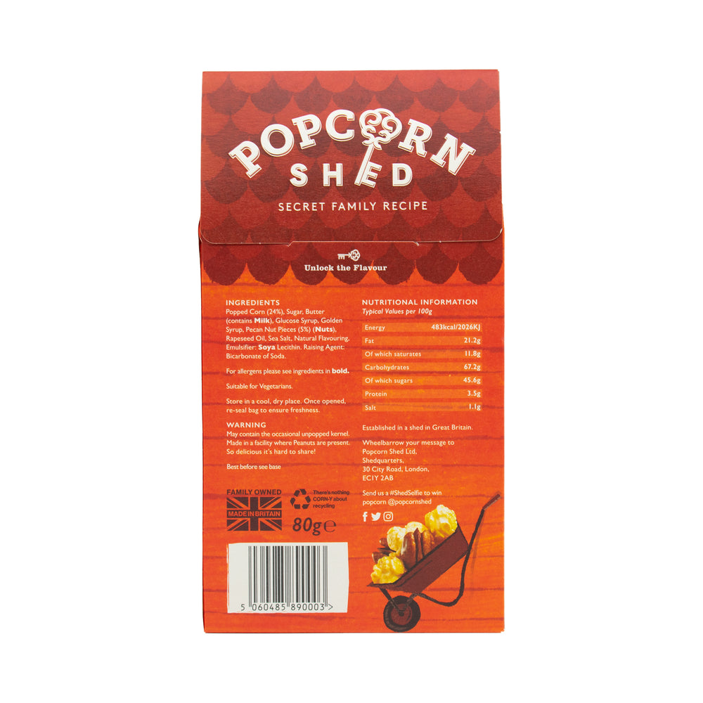 Pecan Pie Popcorn Shed