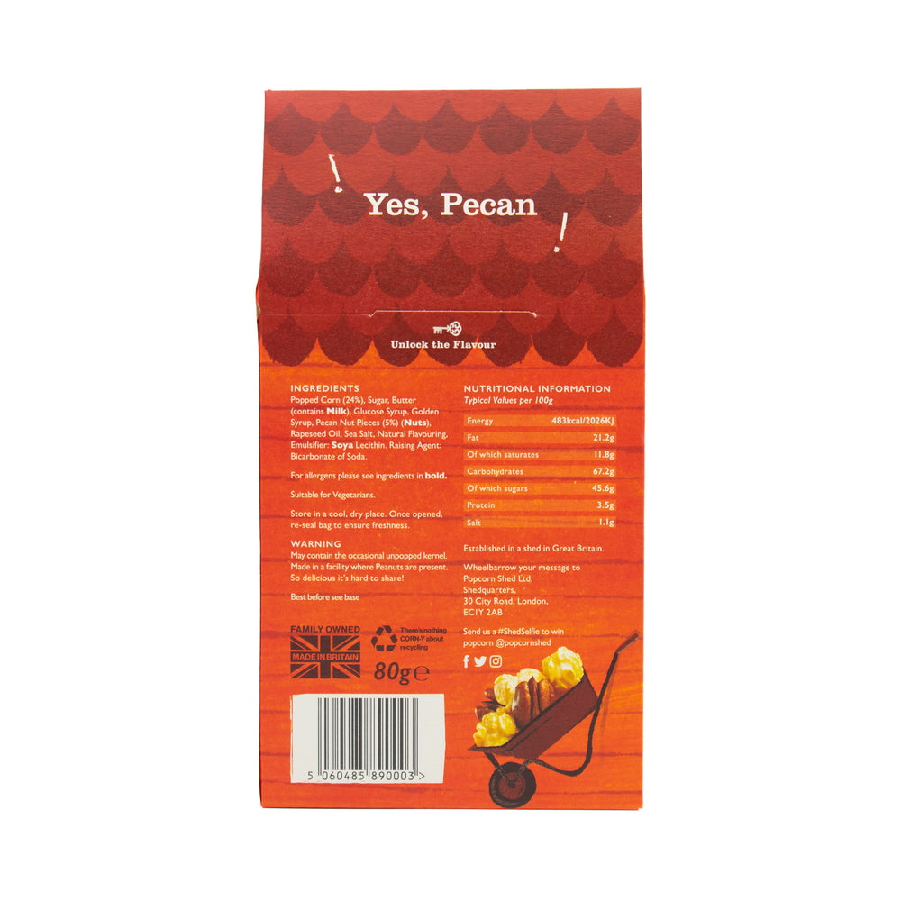 Pecan Pie Popcorn Shed