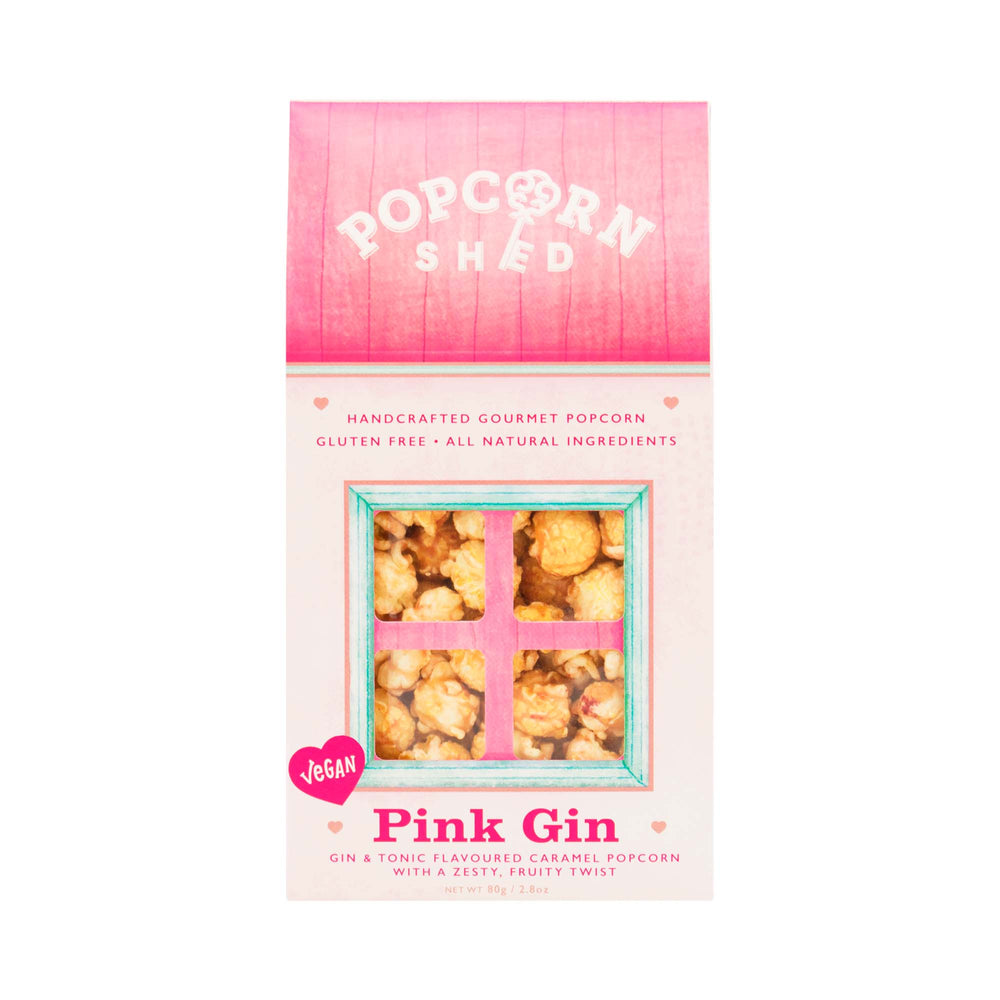 Pink Gin Popcorn Shed