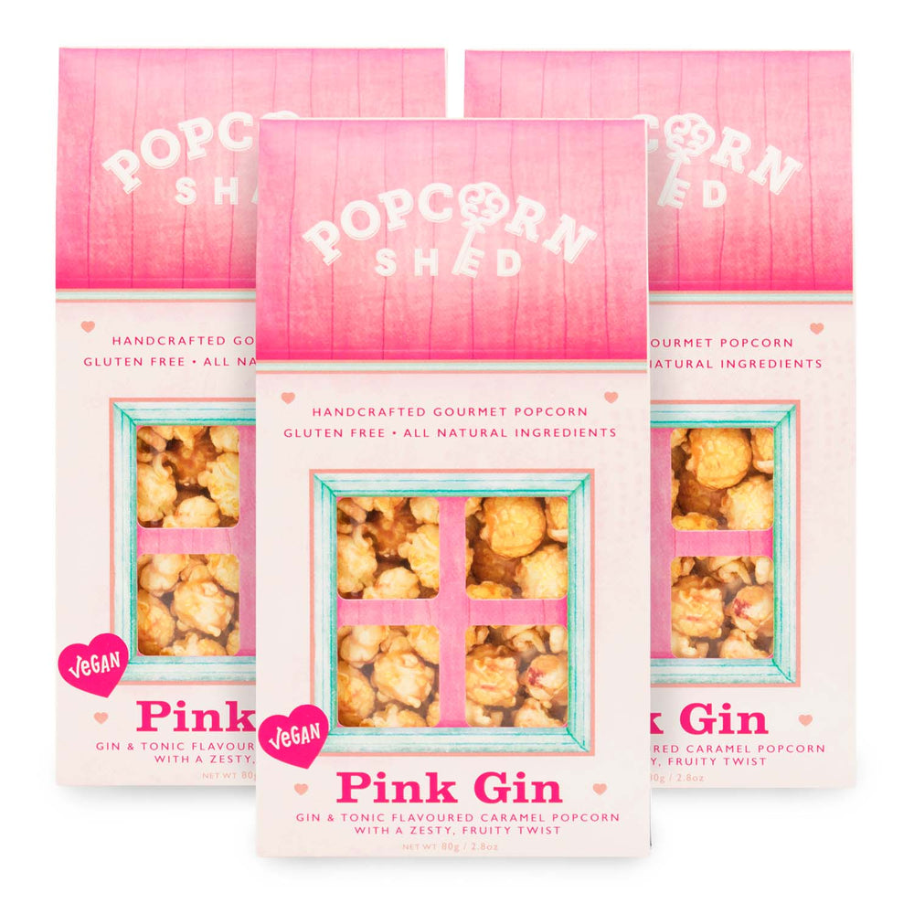 Pink Gin Popcorn Shed