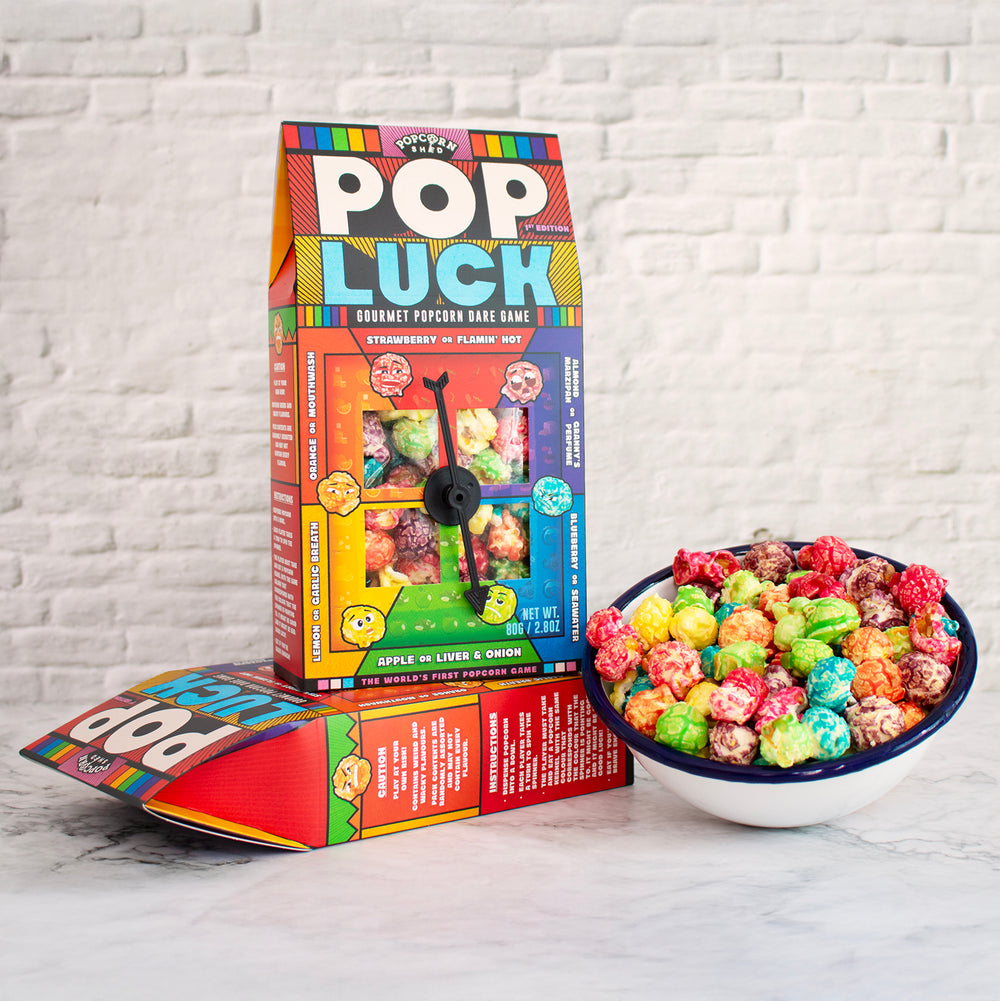 Pop Luck Popcorn Shed Dare Game | Free Delivery