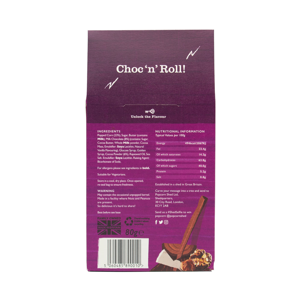 Pop 'N' Choc - Chocolate Popcorn Shed