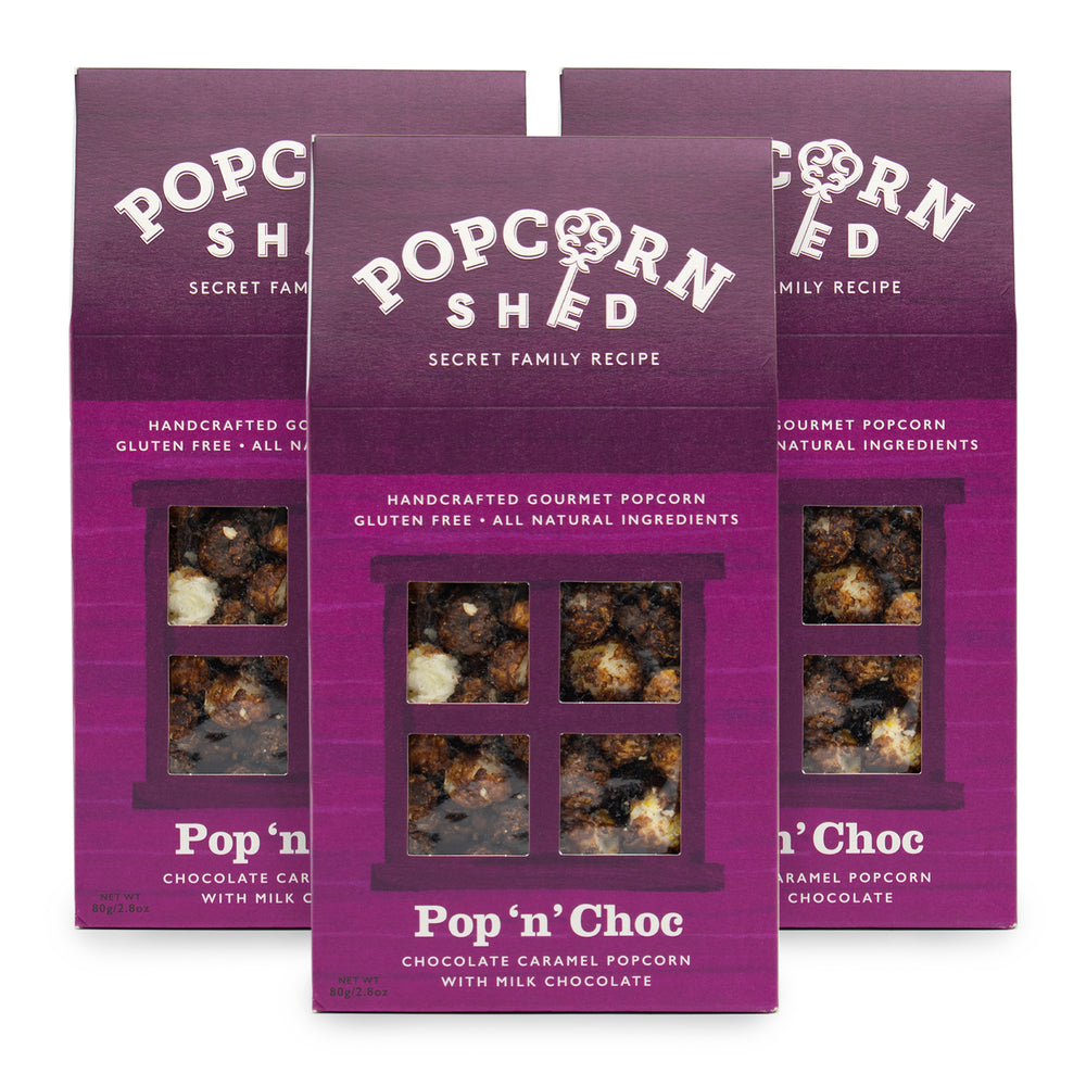 Pop 'N' Choc - Chocolate Popcorn Shed