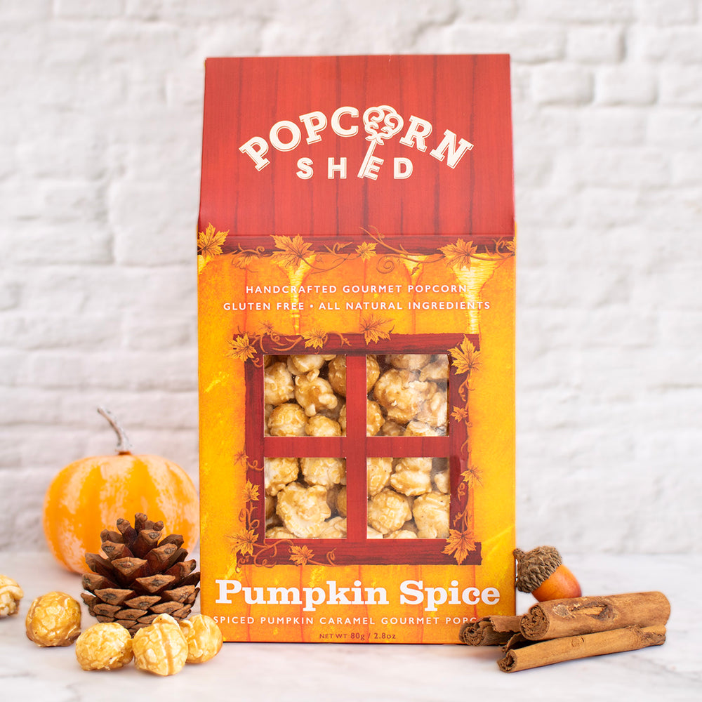 Pumpkin Spice Popcorn Shed