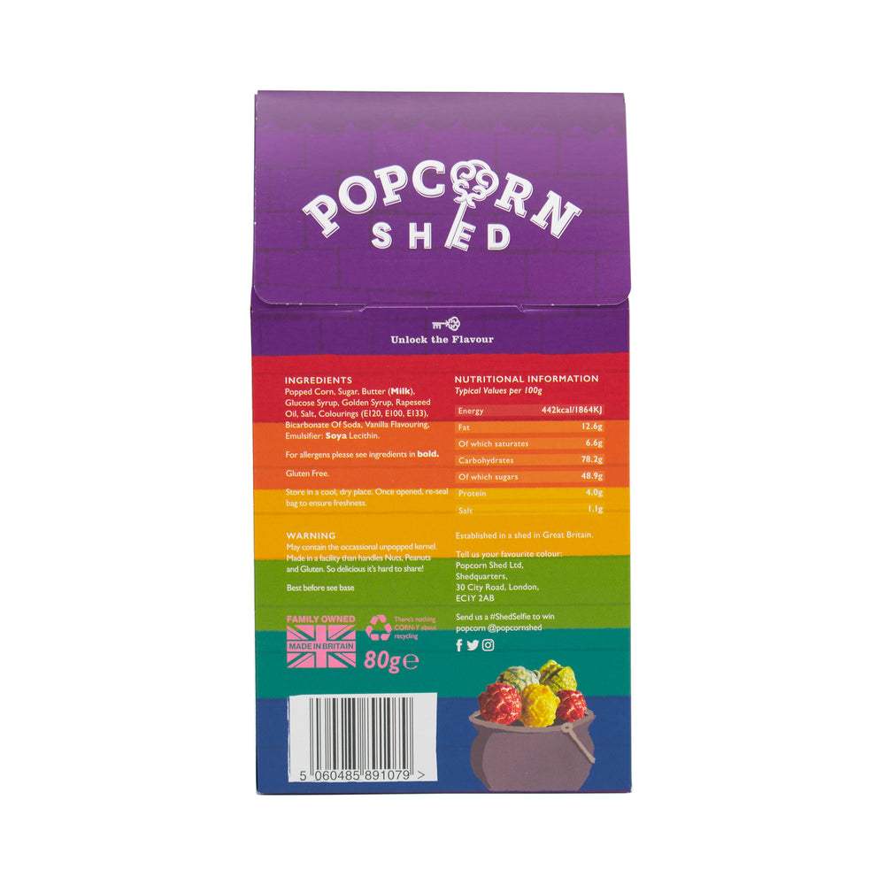 Rainbow Popcorn Shed