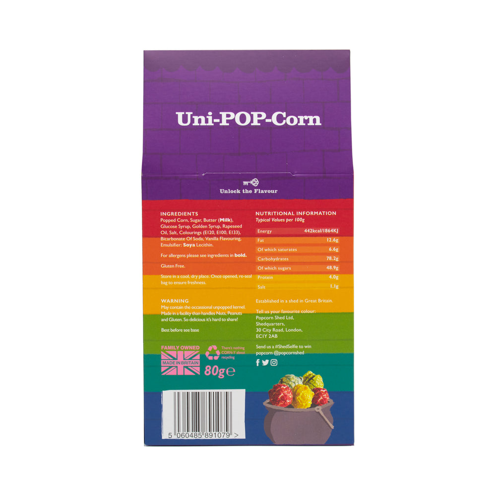 Rainbow Popcorn Shed