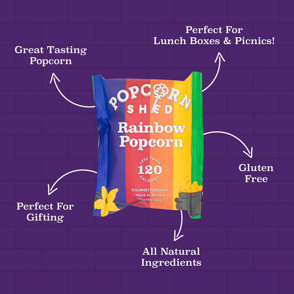 Rainbow Popcorn Snack Pack