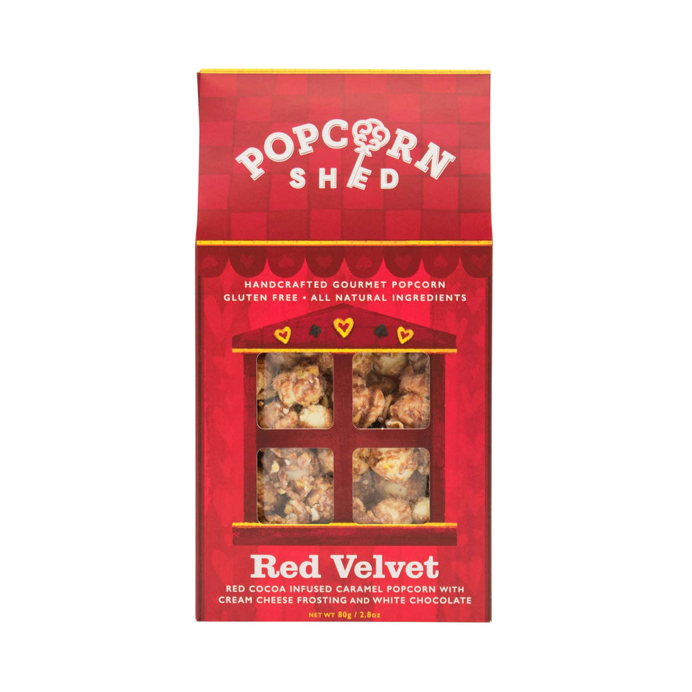 Red Velvet Popcorn Shed