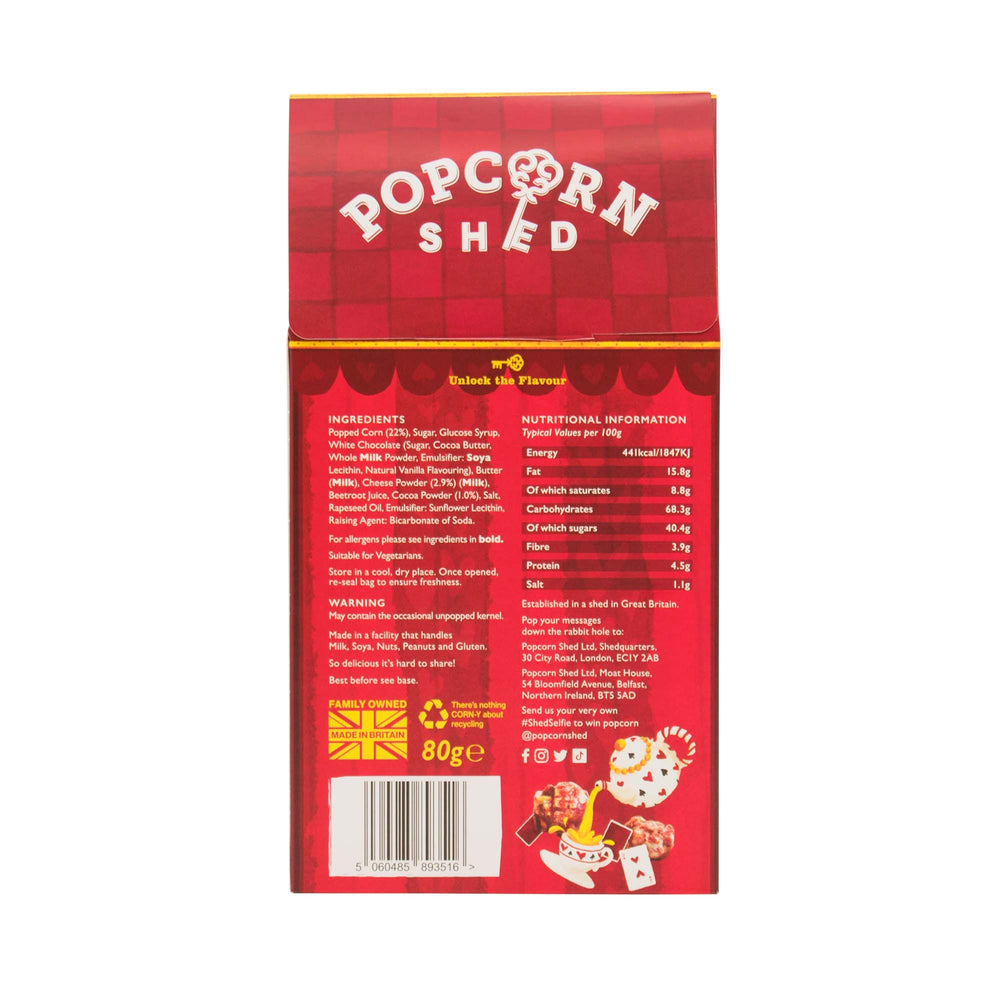 Red Velvet Popcorn Shed