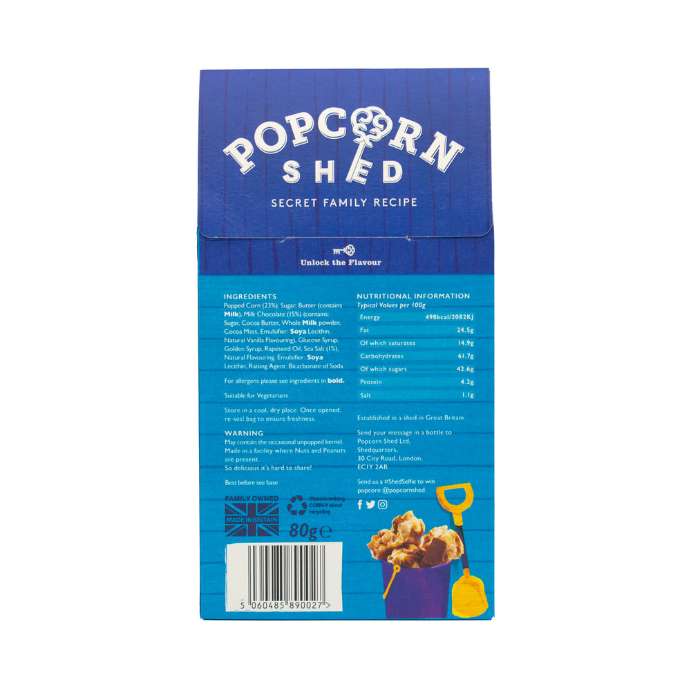 Salted Caramel Popcorn Shed