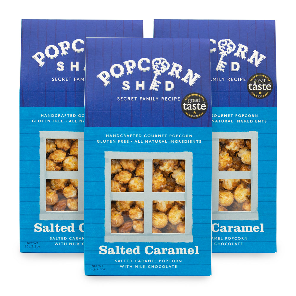 Salted Caramel Popcorn Shed