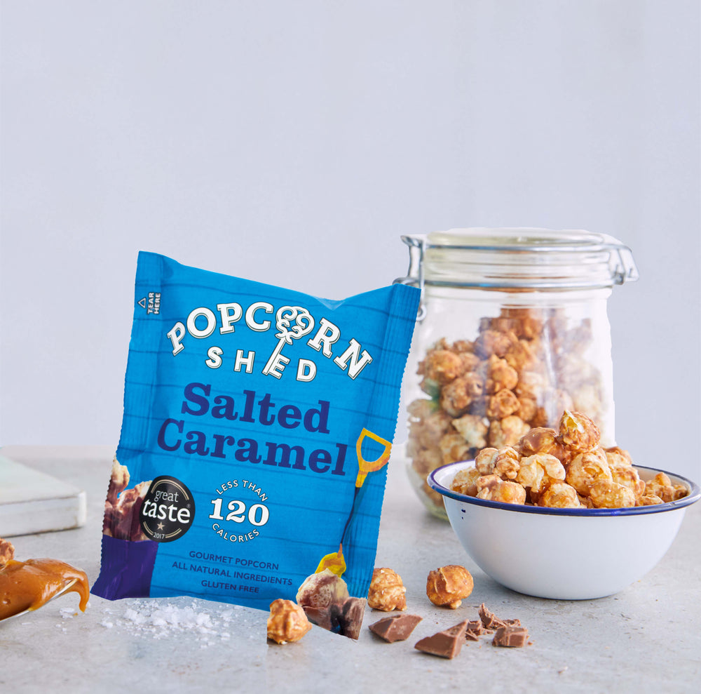 Salted Caramel Popcorn Snack Pack