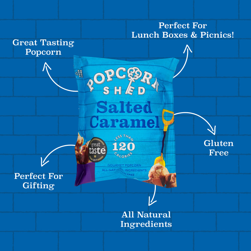 Salted Caramel Popcorn Snack Pack