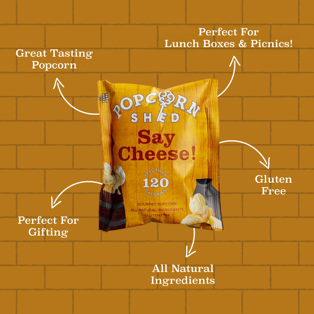 Say Cheese! Popcorn Snack Pack