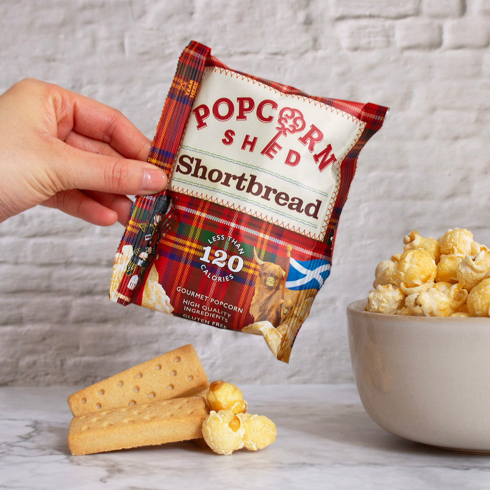 Shortbread Popcorn Snack Packs | 16 Pack