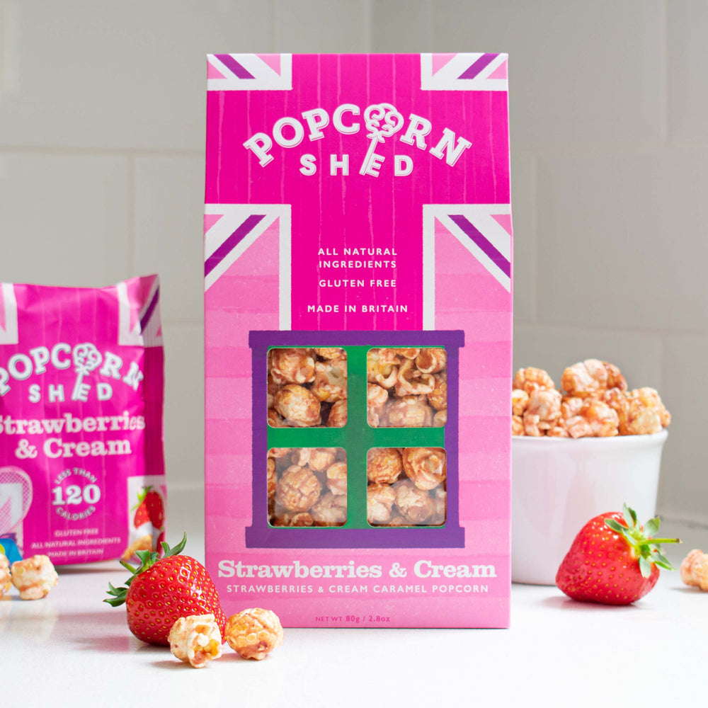 Strawberries & Cream Popcorn Shed