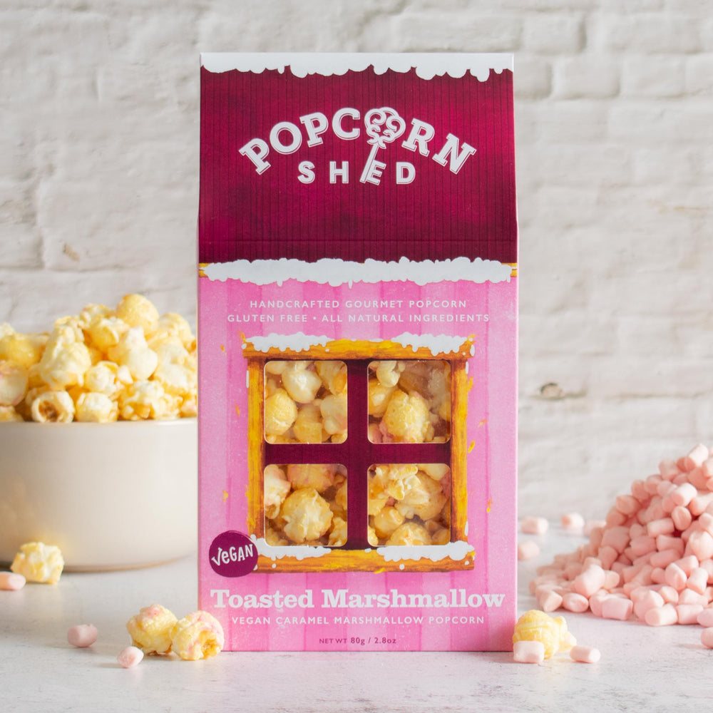 Toasted Marshmallow Popcorn Shed