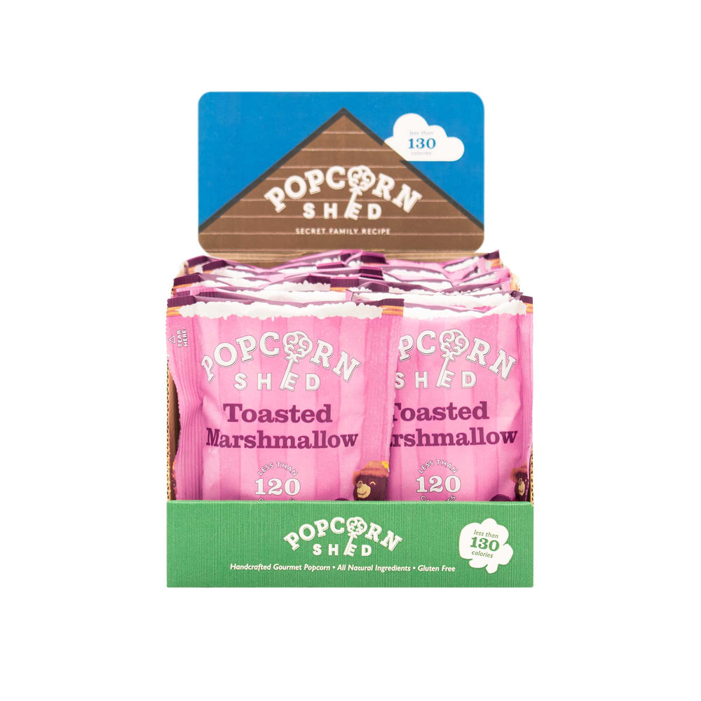 Toasted Marshmallow Popcorn Snack Packs | 16 Pack