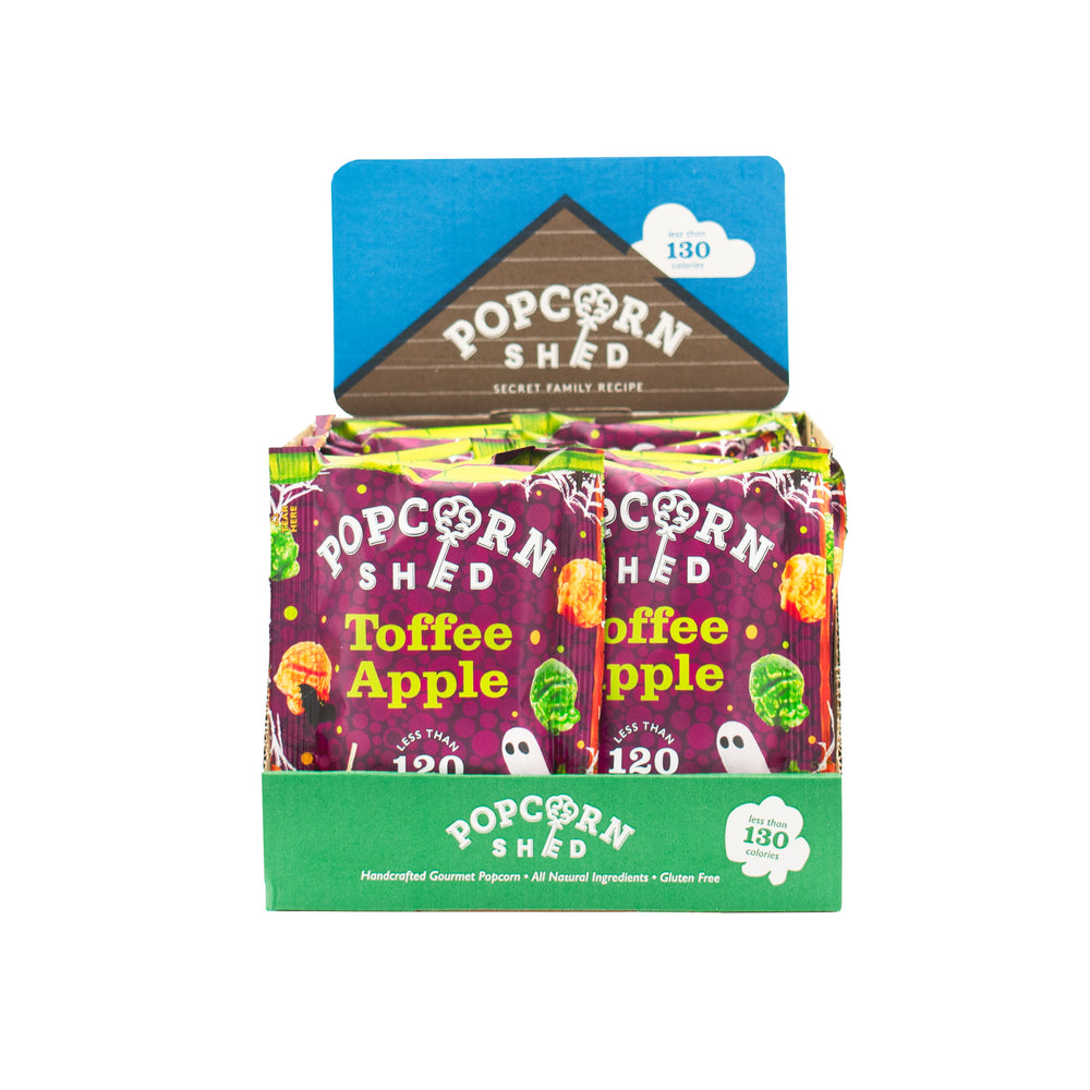 Toffee Apple Popcorn Snack Packs | 16 Pack