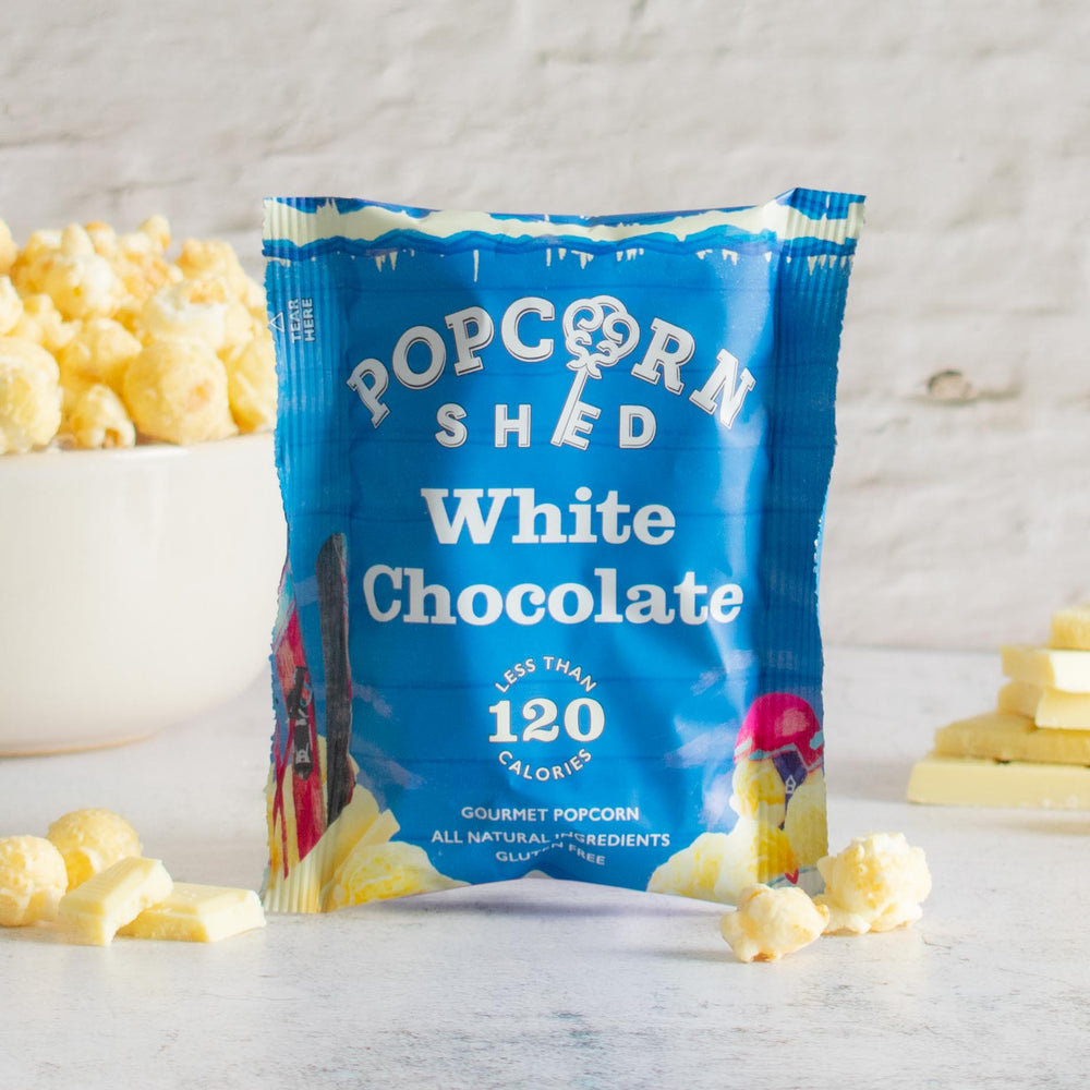 White Chocolate Popcorn Snack Packs | 16 Pack