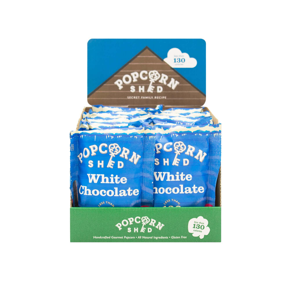 White Chocolate Popcorn Snack Packs | 16 Pack